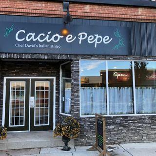 Chef David's Cacio e Pepe Italian Bistro