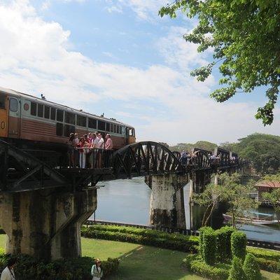 Bridge over River Kwai and Hellfire Pass Tour with Train Ride