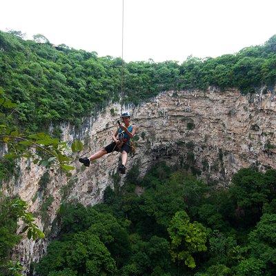 Chiapas Rappel Adventure at Sima de las Cotorras