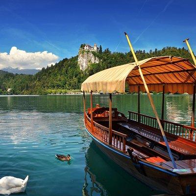 Lake Bled with Bled Castle Included