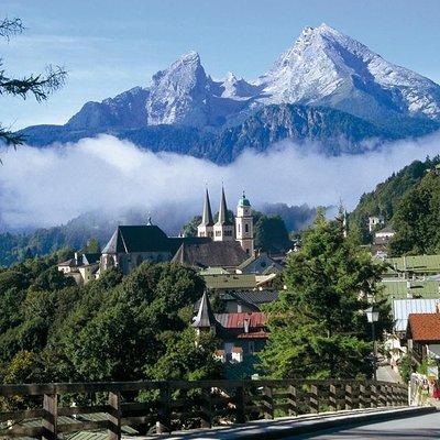 Bavarian Mountains including Berchtesgaden from Salzburg