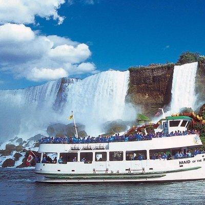 Best of Niagara Falls USA Tour with Cave & Maid of the Mist Boat