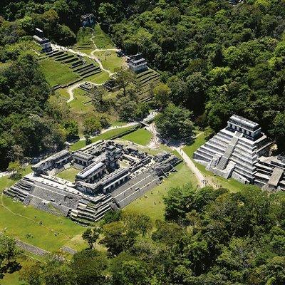 Agua Azul, Misol Hà Waterfalls and Palenque Ruins Tour