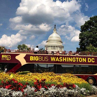 Big Bus DC: Hop-On Hop-Off Tour by Open-top Bus with 17 Stops