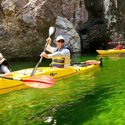 Emerald Cave Kayak Tour with Optional Las Vegas Transportation