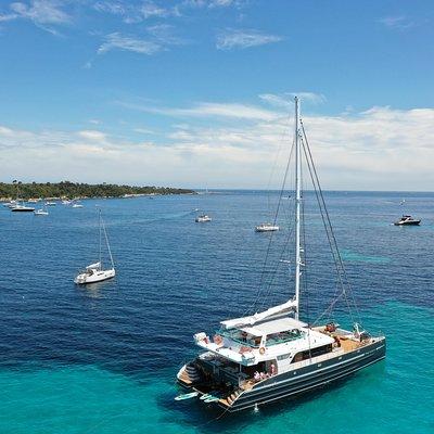 Catamaran from Cannes