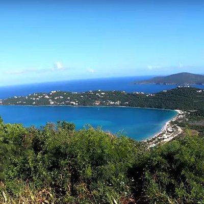 St. Thomas Island Tour with Mountain Top and Magens Bay Beach