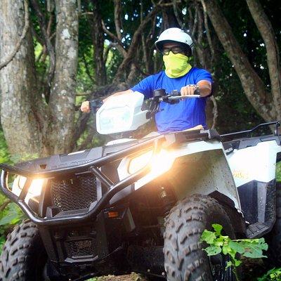 Combo - Jungle double ATV Tour (ride tandem) + Jungle Horse Tour (two horses)