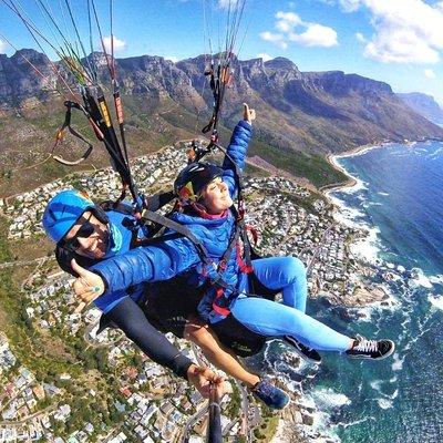 Tandem Paragliding in Cape Town 