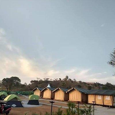 Swiss tent camping in Mysore 