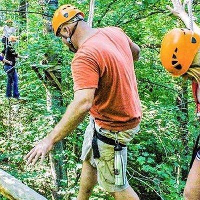 Fontanel Zipline Forest Adventure at Nashville North