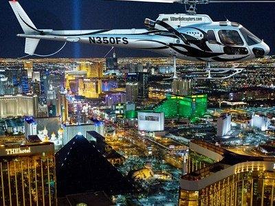 Las Vegas Helicopter Night Flight and Optional VIP Transportation