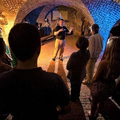 Charleston Ghost & Dungeon Night-Time Walking Tour with Entry to Provost Dungeon