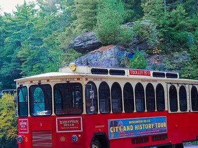 City and History Trolley Tour in Wisconsin Dells