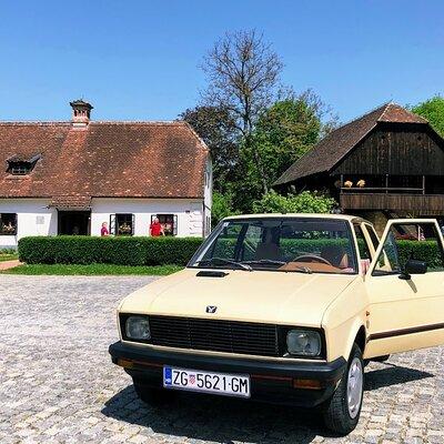 Private Tito's Village tour in Old-Timer Yugo car