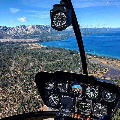 Emerald Bay Helicopter Tour of Lake Tahoe