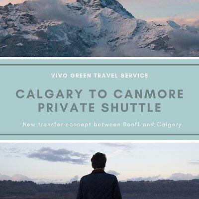 Calgary to Canmore Private Shuttle