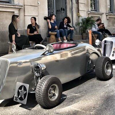 Bucharest: CityTour in one of a kind mini hot rod