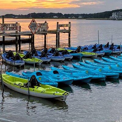 Tandem Kayak Rental in Rehoboth Bay