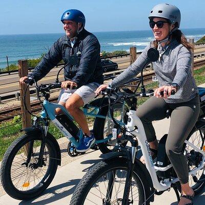 Local Guided Electric Bike Tour from Solana Beach to Encinitas