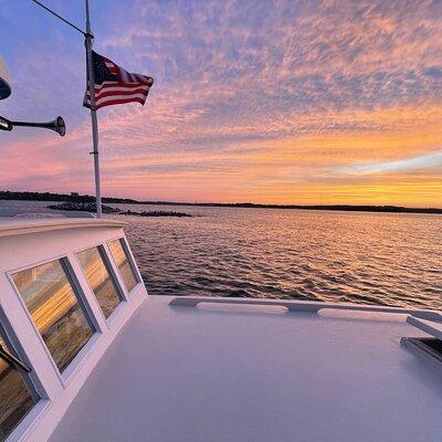 Private Sunset Charter on a Vintage Lobster Boat