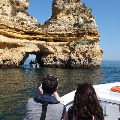 Tour to inside the Caves /Grottos the Ponta da Piedade -Lagos