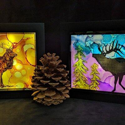 Alcohol Ink Light Boxes