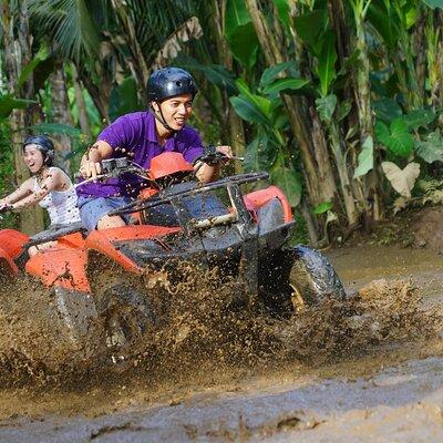 Bali ATV Quad Bike with Monkey Forest and Tegenungan Waterfall