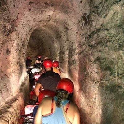 Bali ATV Quad Bike Through Tunnel, Waterfall, White Water Rafting