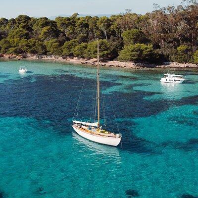 Classic Yacht Sailing in Cannes