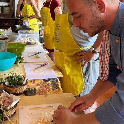 COOKING CLASS in Taormina at Chef Massimo HOUSE!! 