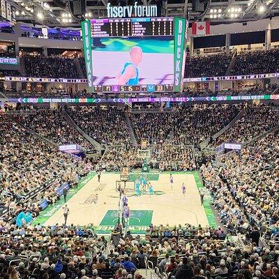 Milwaukee Bucks Basketball Game Ticket at Fiserv Forum