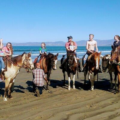 Private Horseback Beach and La Bufadora Shore Excursion