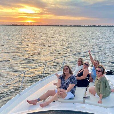 Private 3 Hour Sunset Cruise On A 50' Luxury Yacht With Captain