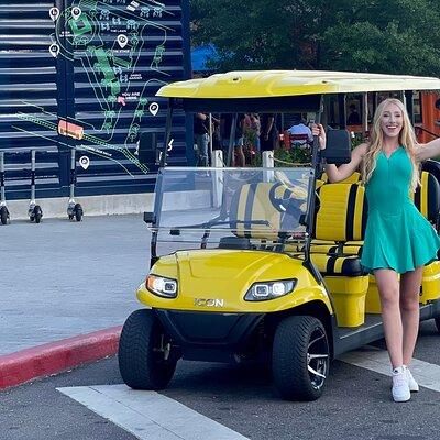 Tampa Bar Crawl on a 2023 Street Legal Golf Cart