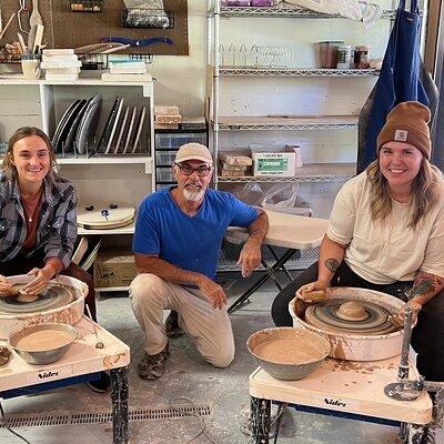 4 Hour Pottery lesson and studio in Whitefish