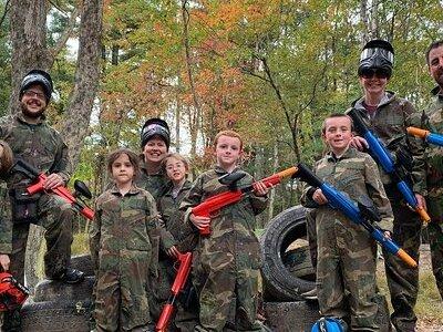 Paintball in the Pocono Mountains Pennsylvania