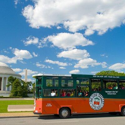 Hop-On Hop-Off 21 Stop Trolley Tour + Arlington Cemetery