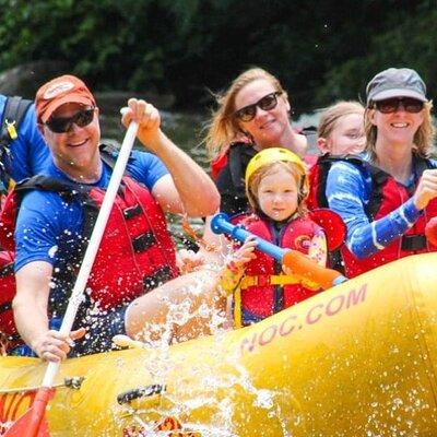 Lower Pigeon River Whitewater Rafting above Ages 3