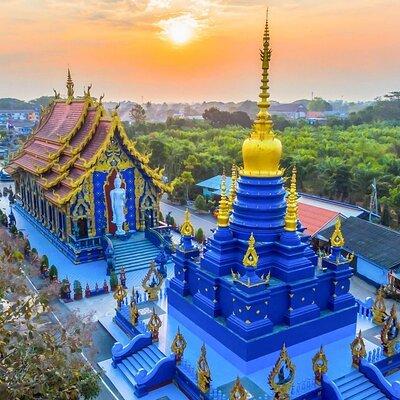 Chiang Rai White Temple, Blue Temple and more from Chiang Mai