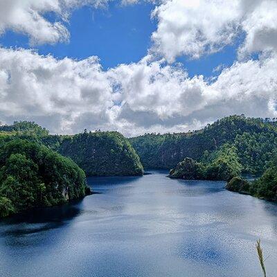 El Chiflon Waterfalls and Montebello Lakes National Park Day Trip