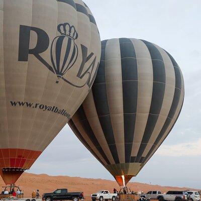 Hot Air Balloon Tour at Wahiba Sands