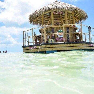 Tiki Boat - St. Pete Pier - The Only Authentic Floating Tiki Bar