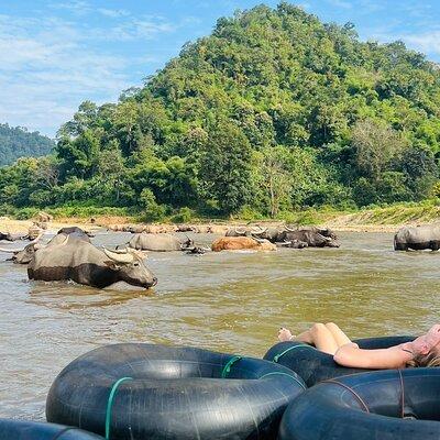 Chiangmai One-Day Package Tour- Trekking, Waterfall & Tubing