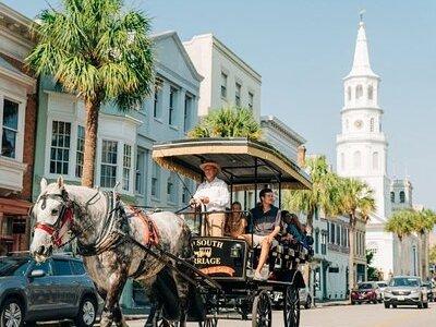 Myrtle Beach to Charleston with Horse & Carriage Ride, Harbor Cruise, Boone Hall