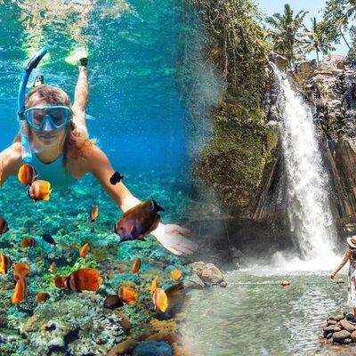 Bali Blue Lagoon Snorkeling- Tegenung Waterfall- Lunch- Transfers