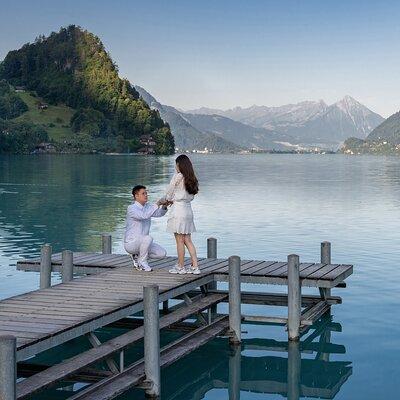 Phototour Photoshoot at the Lake of Brienz, Iseltwald, Interlaken