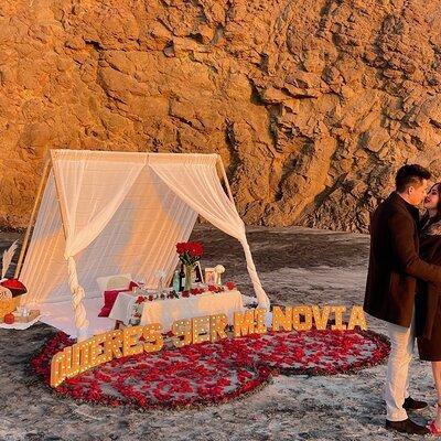 Romantic Picnic by the beach