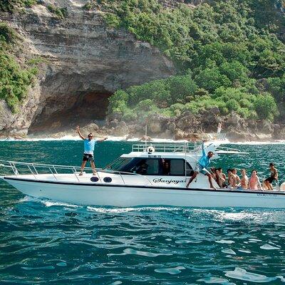 Full Day Land and Sea Tour to Nusa Penida with 4 Snorkeling Spots