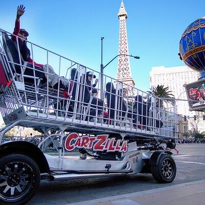 Giant Shopping Cart Limo Ride in Las Vegas